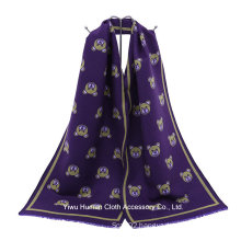 2016 New Style Purple Little Bear Pashmina Scarf